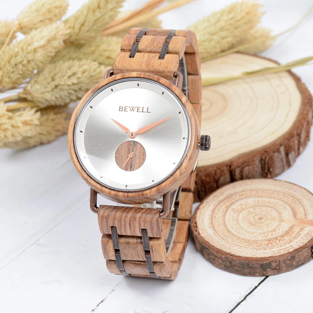 Luxury Branded Natural Wood Band Men's Business Wooden Watch Charming Style