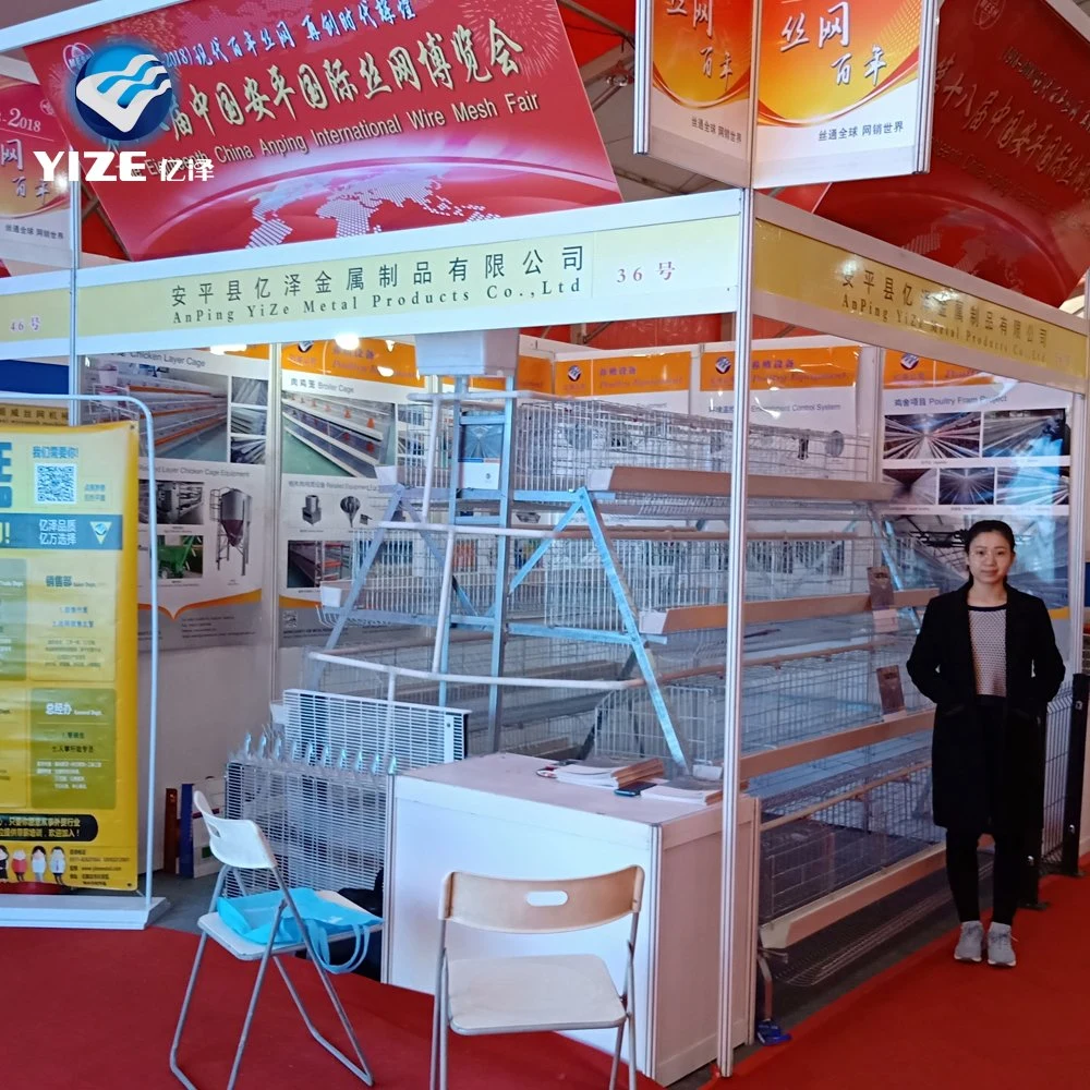 Poultry Chicken Layer Battery Cage System for Laying Hen Egg Chicken Cage