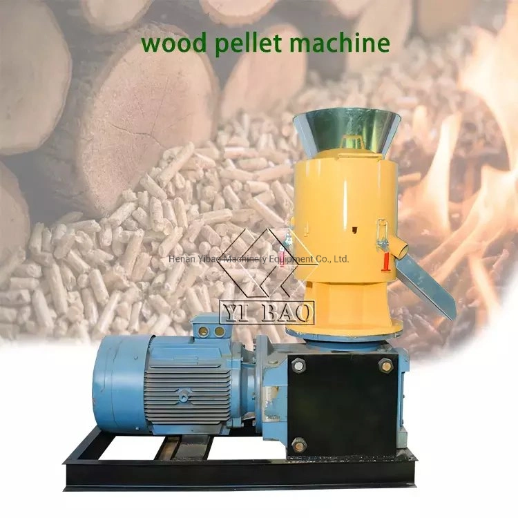 Precio de la máquina de alimentación de la madera La madera de Shandong centrífugo de menor precio Anillo Vertical Máquina Pellet