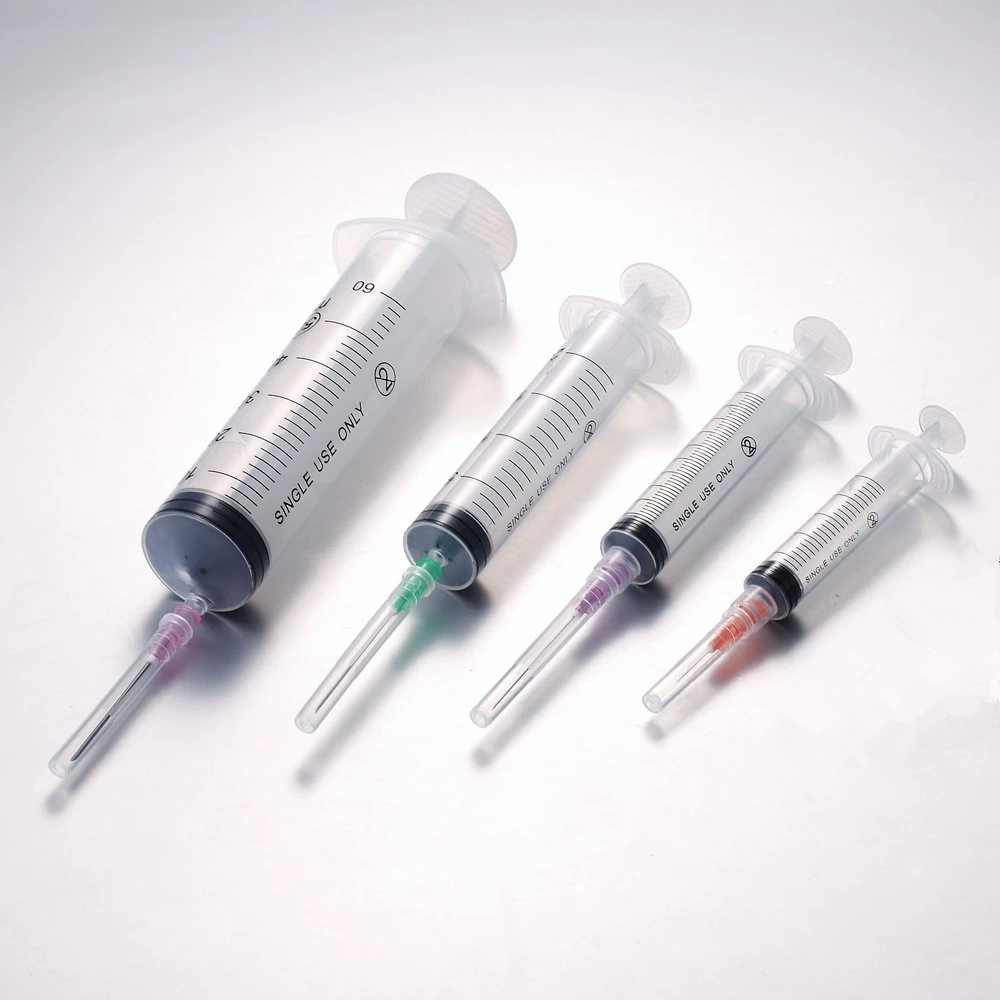 Pinmed Sterile Disposable 3 Parts Syringe 1ml/2ml/3ml/5ml/10ml