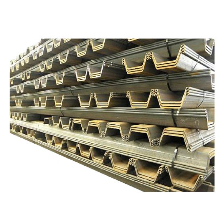 Steel Sheet Pile/Hot Rolled/ U Type/ Z Type Sy390 Cold Bending Sheet Pile Nsp-Ivw/ JIS5528/ Astma328/ En10248/JIS5523/ Cold Drawn Sheet Pile and Couplers