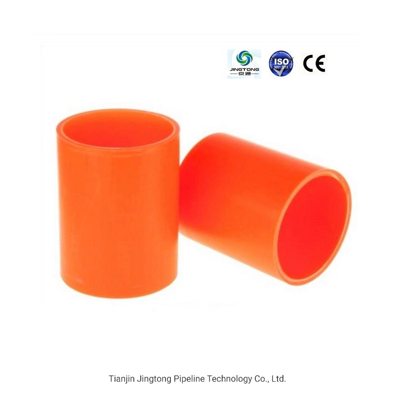 Orange Plastic Mpp Electrial Power Cable Protection Sleeve Pipe for Electric Cable Conduit