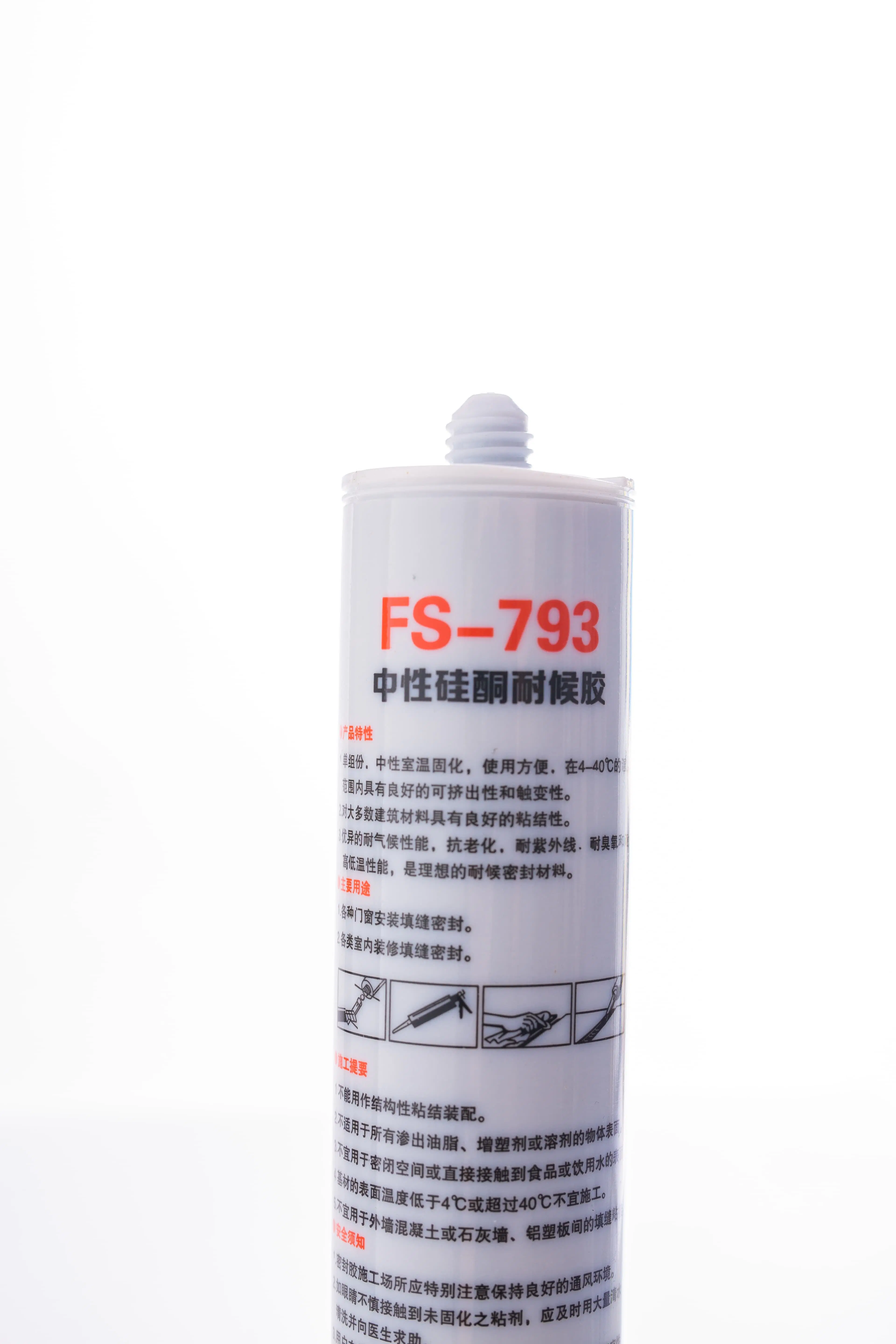 Neutral Silicone Weather Resistant Glue Transparent Glue Mildew Proof Glass Glue Sealant