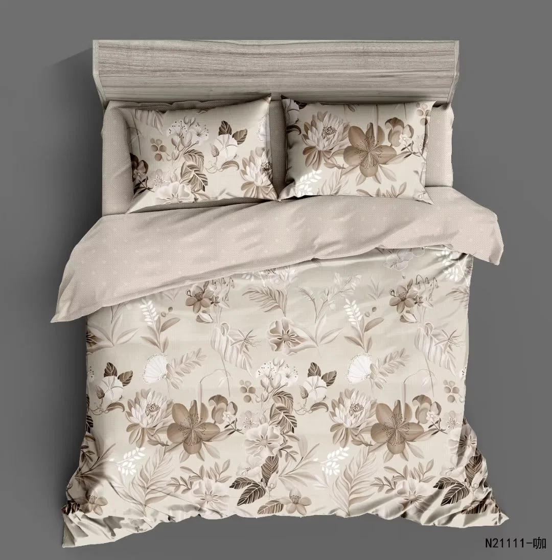 غطاء سرير مبطن من الألياف الدقيقة أنيق من نوع Sanding Quilt Duvet من نوع Quilted ملاءات الأسرّة المصنوعة من الوسائد المخبوزات المصنوعة من البوليستر للاستخدام في فندق Home