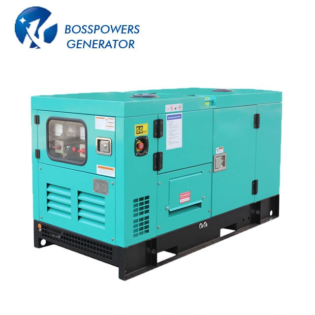 Silent Type 64kVA Single Phase Soundproof Electric Power Water Cooled Small Industrial Diesel Genset