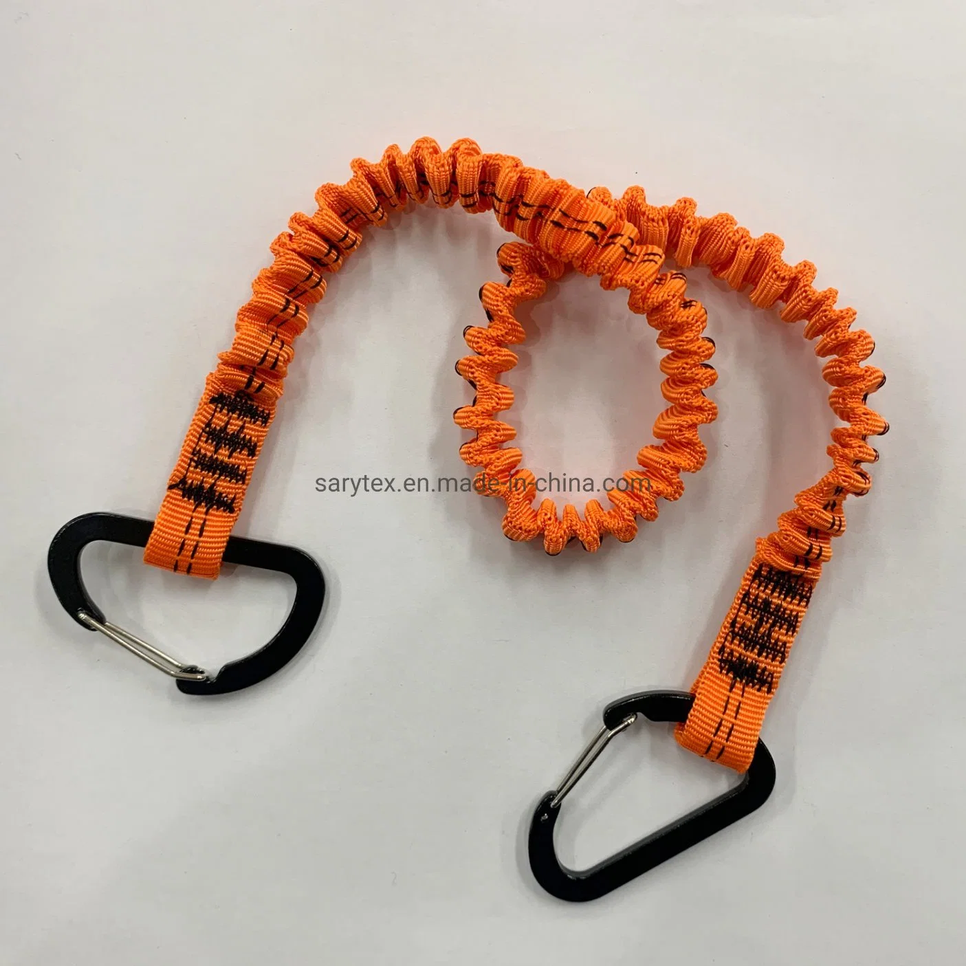 Double Stainless Steel Hook Elastic Anti-Fall Safety Rope