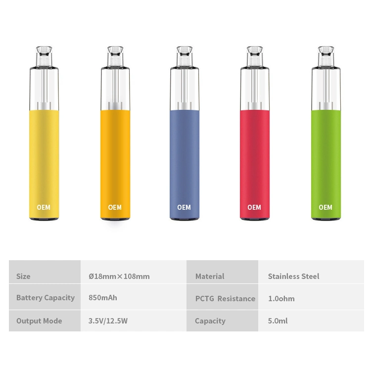 New Design 1500 Puffs Factory Prices Disposable/Chargeable Vape Pen