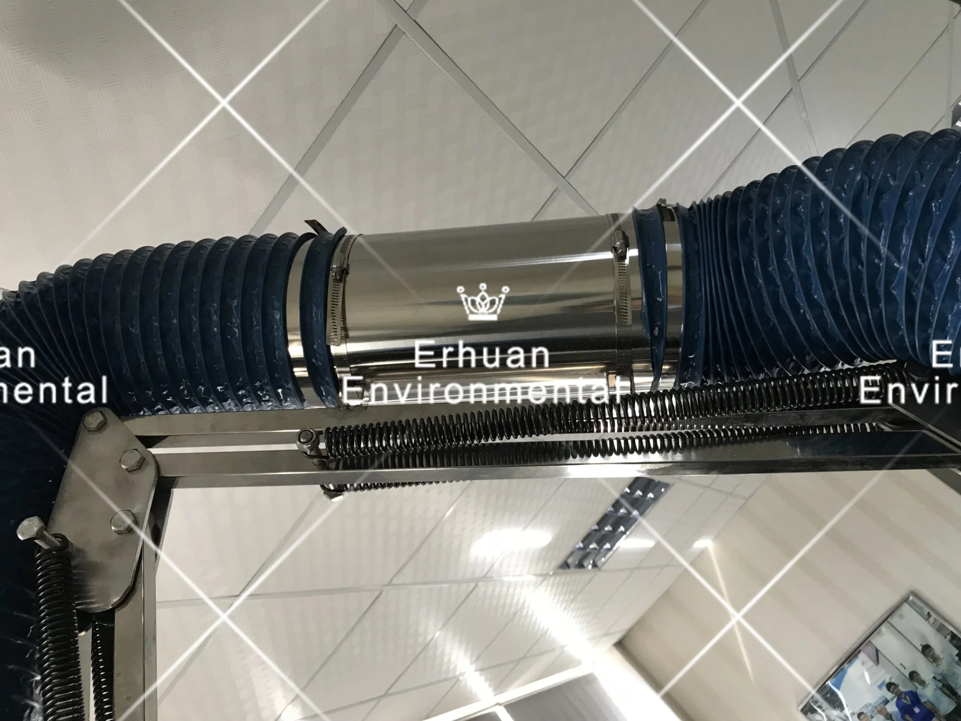 High quality/High cost performance Flexible Welding Fume Extraction Arms Include Light Kit and Transformer with Each Extraction Arm.