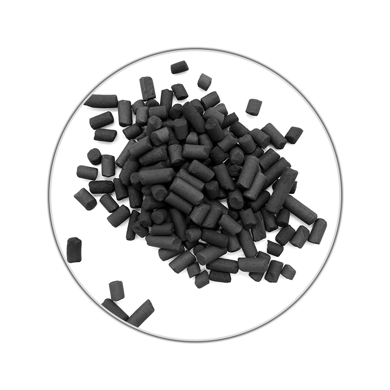 Fabrico de carbono activado columnar extrudido Bulk Pellet para purificação do ar