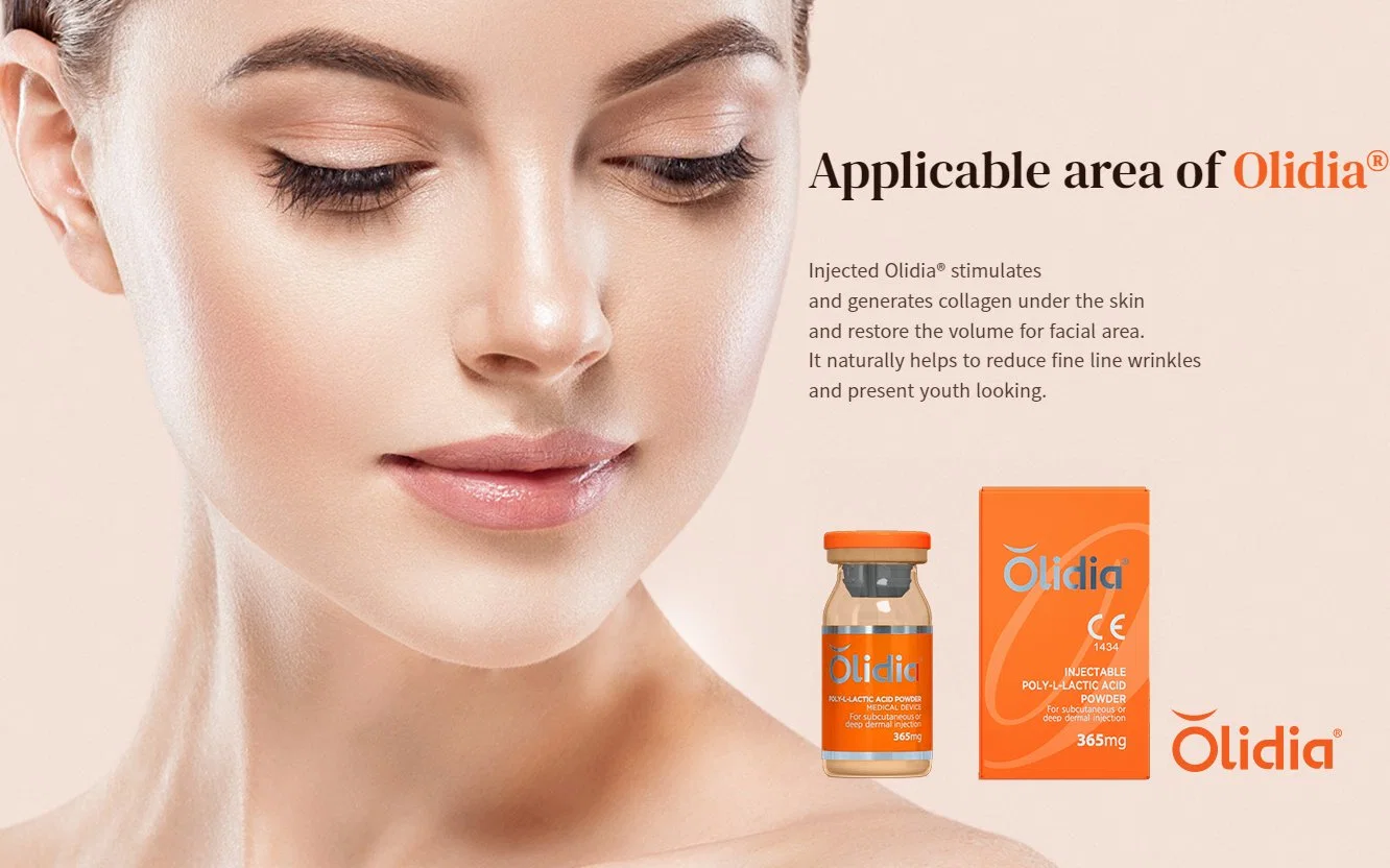 Korea Best Olidia Plla Collagen Filler Stimulator Poly-L-Lactic Acid Material as Sculpta Powder Butt Lift Facial Rejuvenation Aesthefill Etrebelle Powerfill