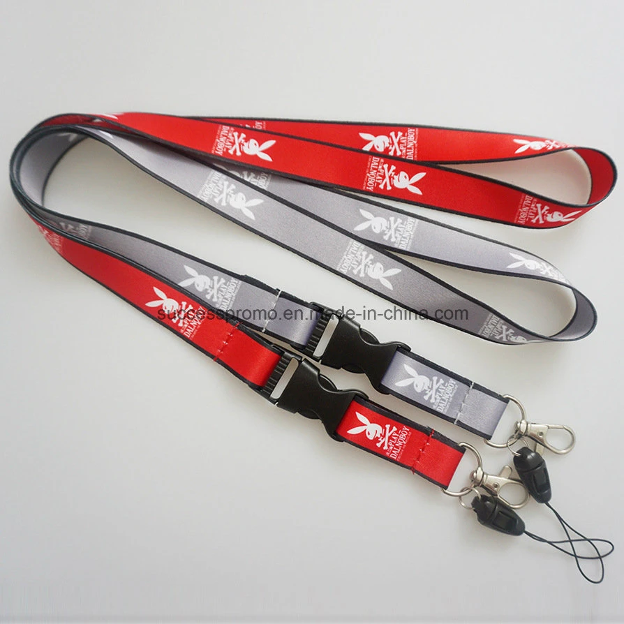 Custom Printed Polyester Mobile Lanyards as Promotion Gift