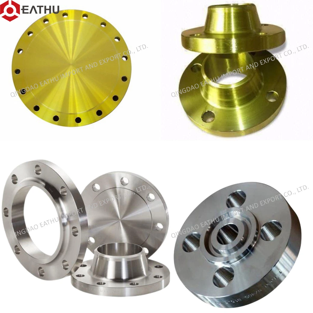 ANSI/DIN/En1092-1 Forged Carbon/Stainless Steel Class150/300 /600/900 Pn10/16 Welding Neck/Blind/Slip on/Lap Joint/Flat Plate/Socket RF/FF Flanges