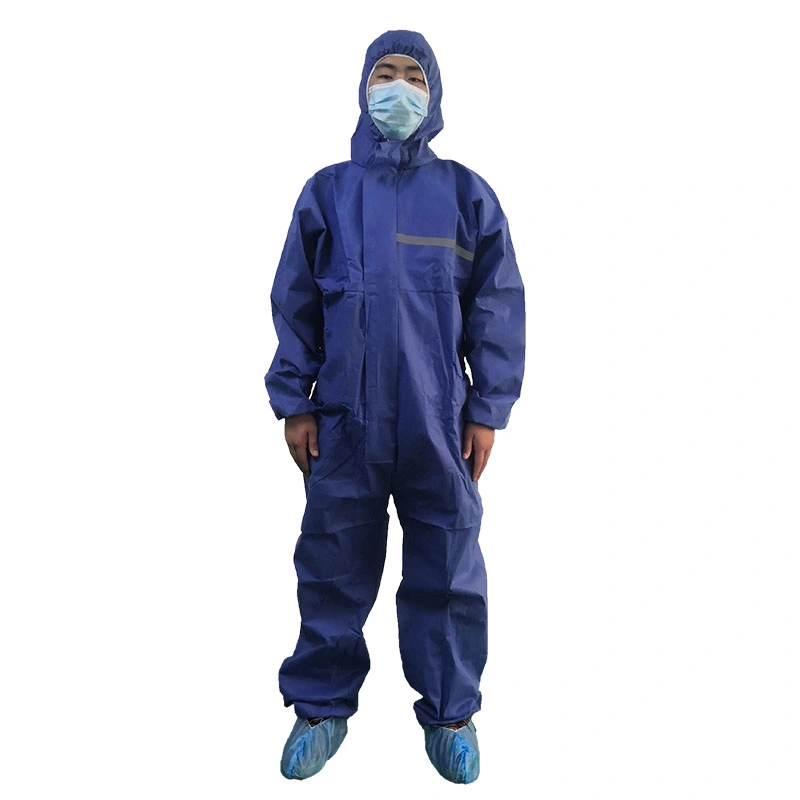 Wholesale OEM Disposable Protective Suit Workwear Safety Clothing with Reflective Strips