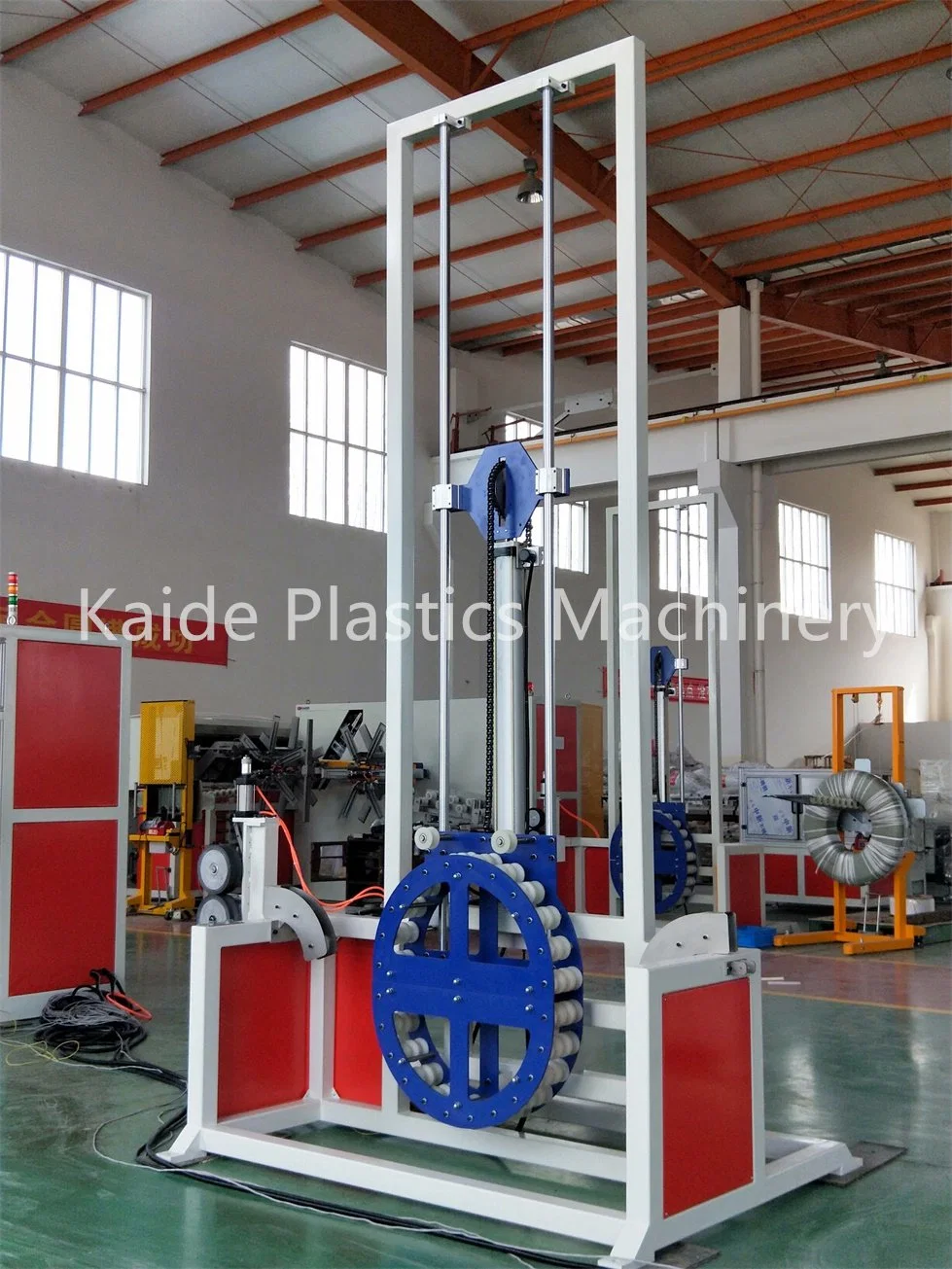 Plastic Pert Inner Rib Reinforced Spiral Drainage Pipe Machinery Winding Pipe Extrueder/PE Plastic Pipe Machinery