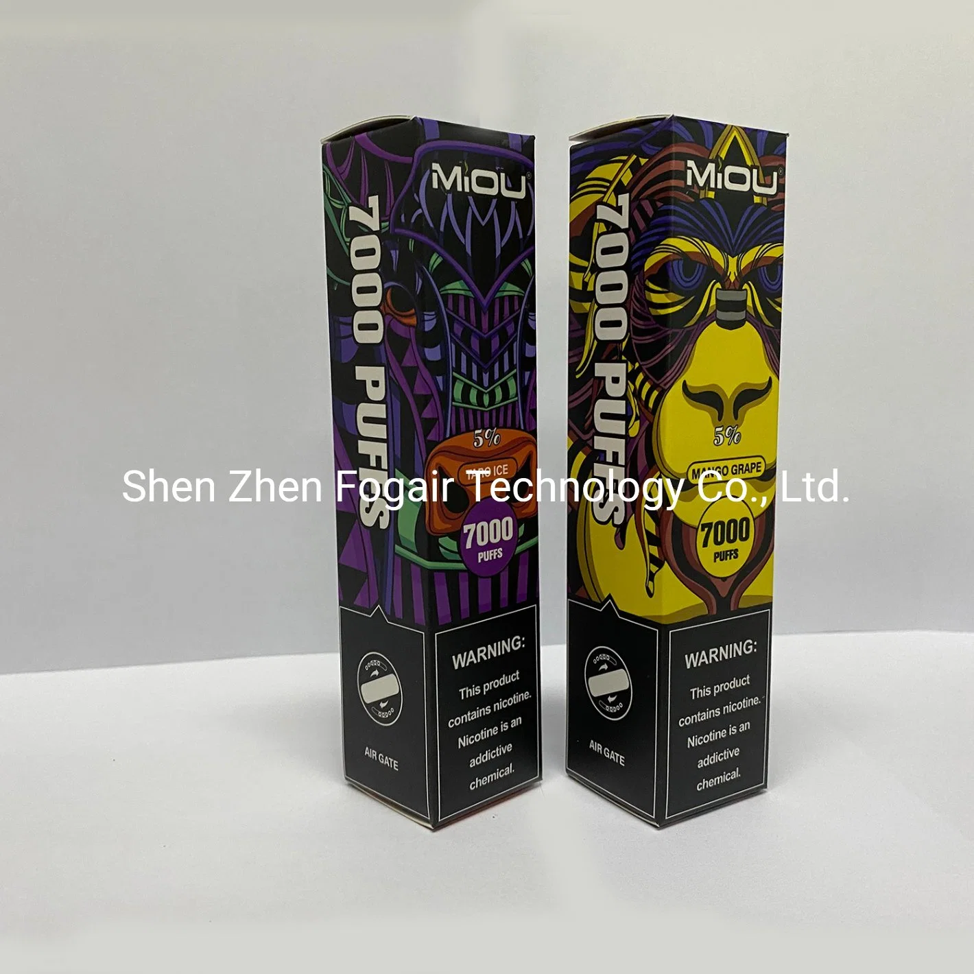 Great New Design Miou 7000 Puffs Rechargeable battery 850mAh 8 Flavors Wholesale/Supplier I Vape Electronic Cigarette