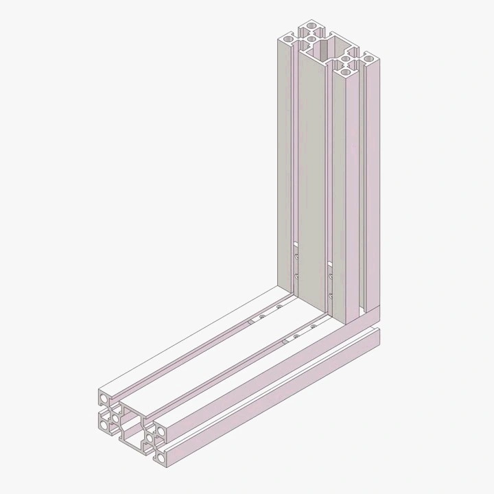 GB4080A for Exhibition Stands Factory Wholesale/Supplier Aluminum Extrusions Profiles