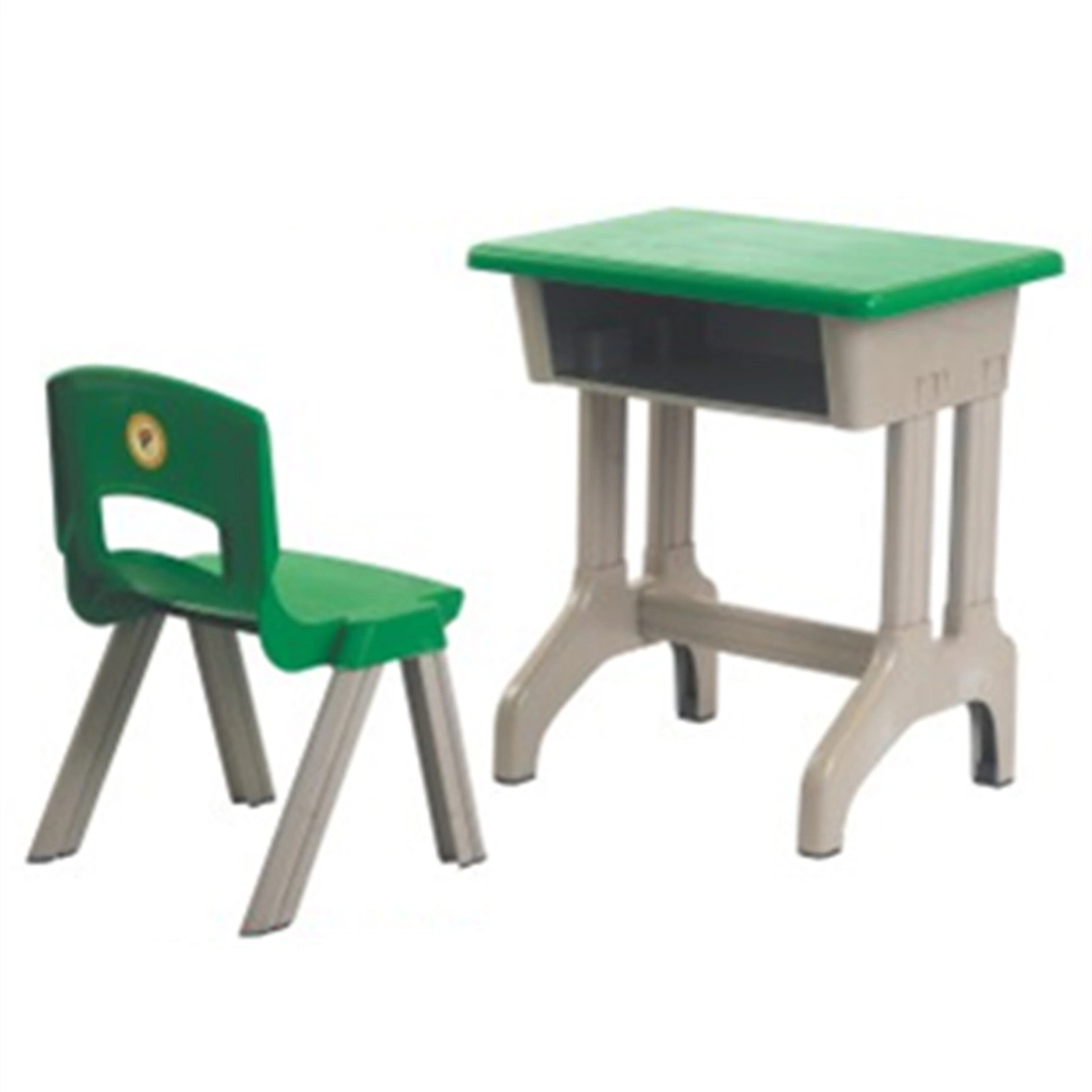 Preschool Tables et chaises en acier en plastique de l'École des fournitures scolaires pour enfants