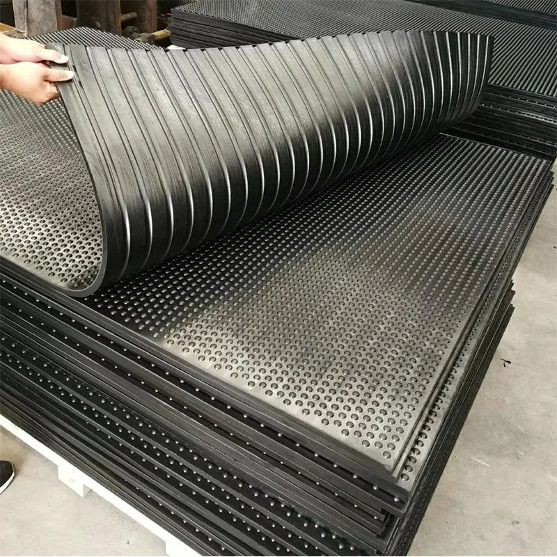 Rubber Cow Mats Interlocking Mats 1000mm X1000mmx22 mm and Details as Per Invo Ice and Packing List