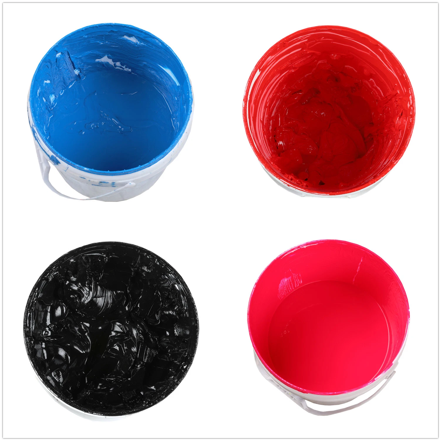 Couleur de silicone liquide Coller pour silicone screen printing / écran de l'impression (haute concentration / haute pouvoir masquant)