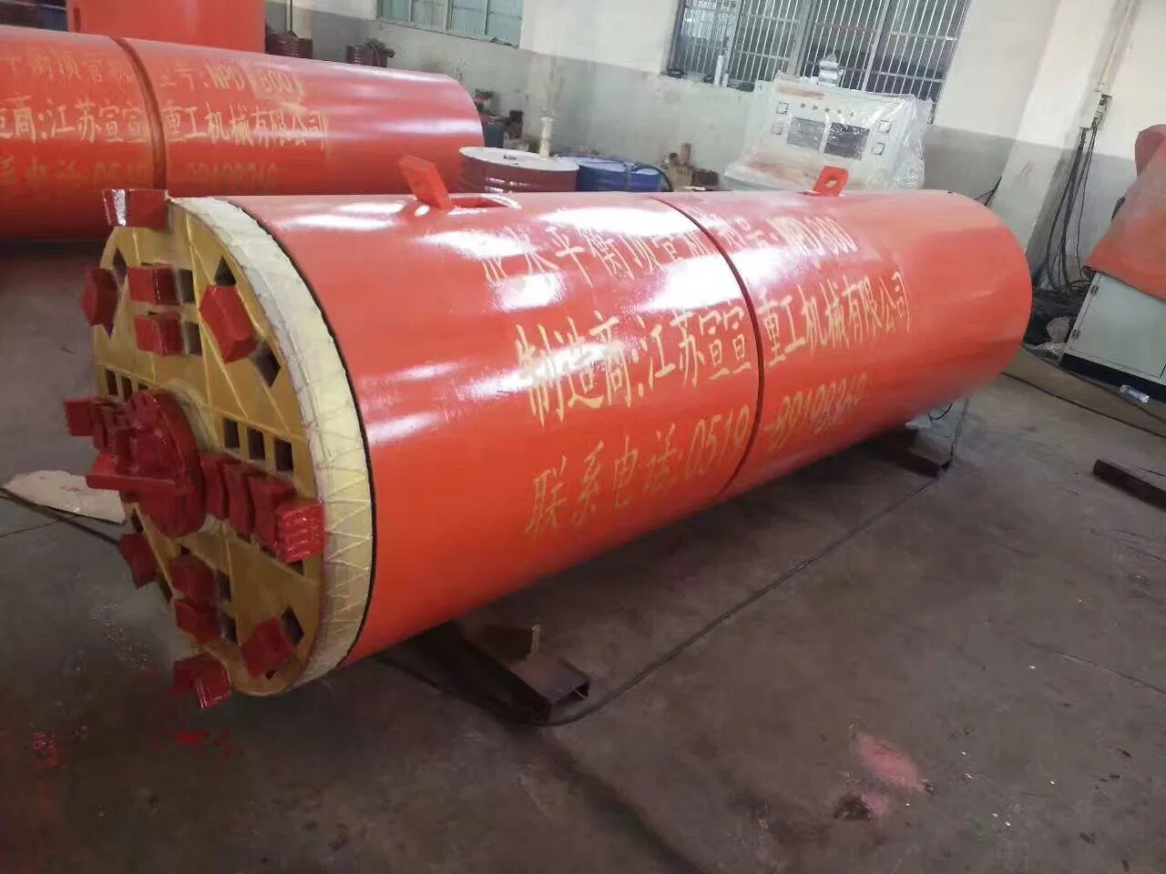 Overseas Project Npd1500 Tunneling Boring Machine for HDPE