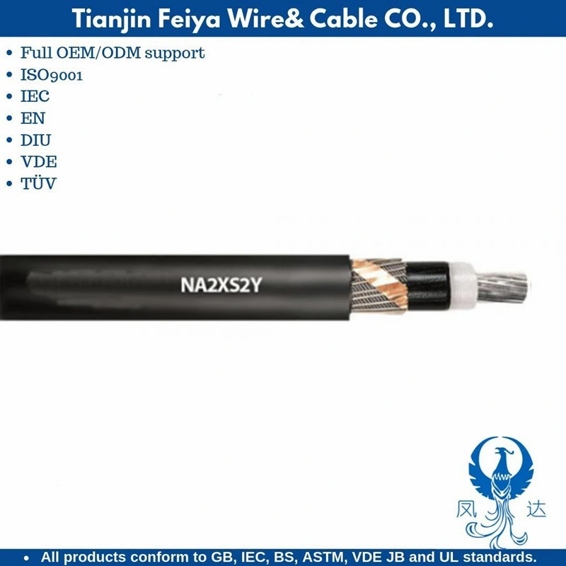 Low Medium Voltage ACSR Conductor XLPE Insulated Jacket Overhead Aluminum Electrical / Electric Wire Cable