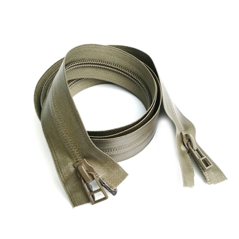 Wholesale/Supplier Two-Way Separator Zipper-Nylon Garment Accessories Nylon Zipper for Home Textile