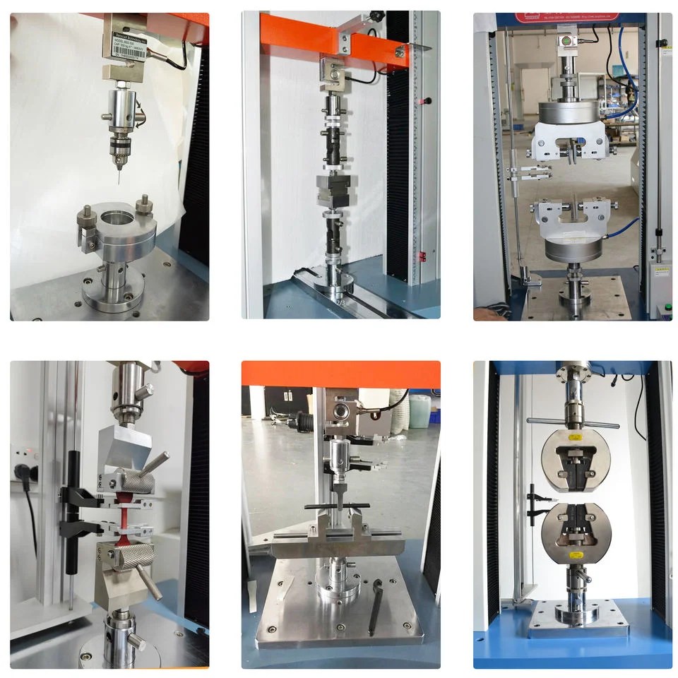 Máquina de ensayo de tracción universal Servomotor instrumento de medición electrónica Test