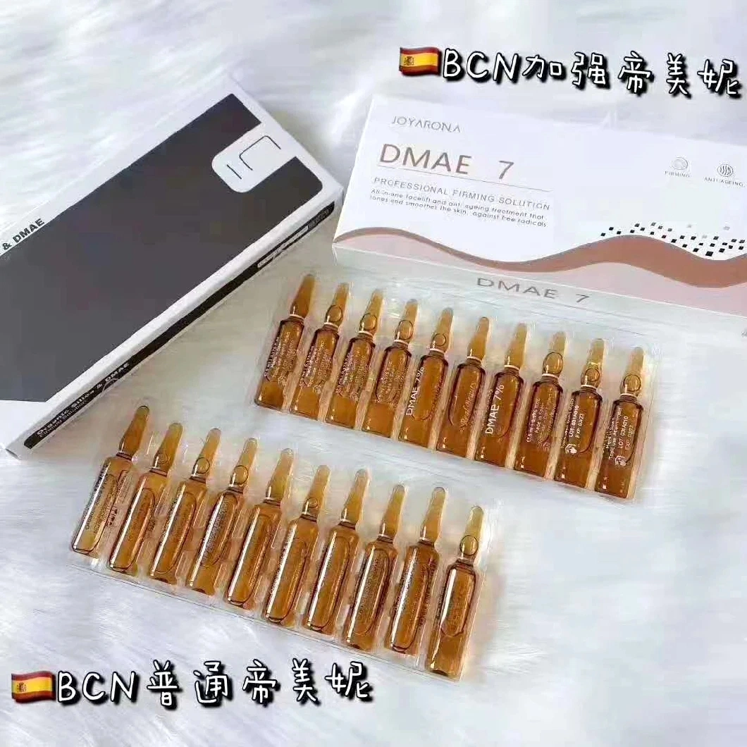 Dmae 7 Anti-Aging Spanien 7% Enhanced Bcn Labor Hautlifting Straffende Anti Aging Wrinkle Skin Booster Produkte