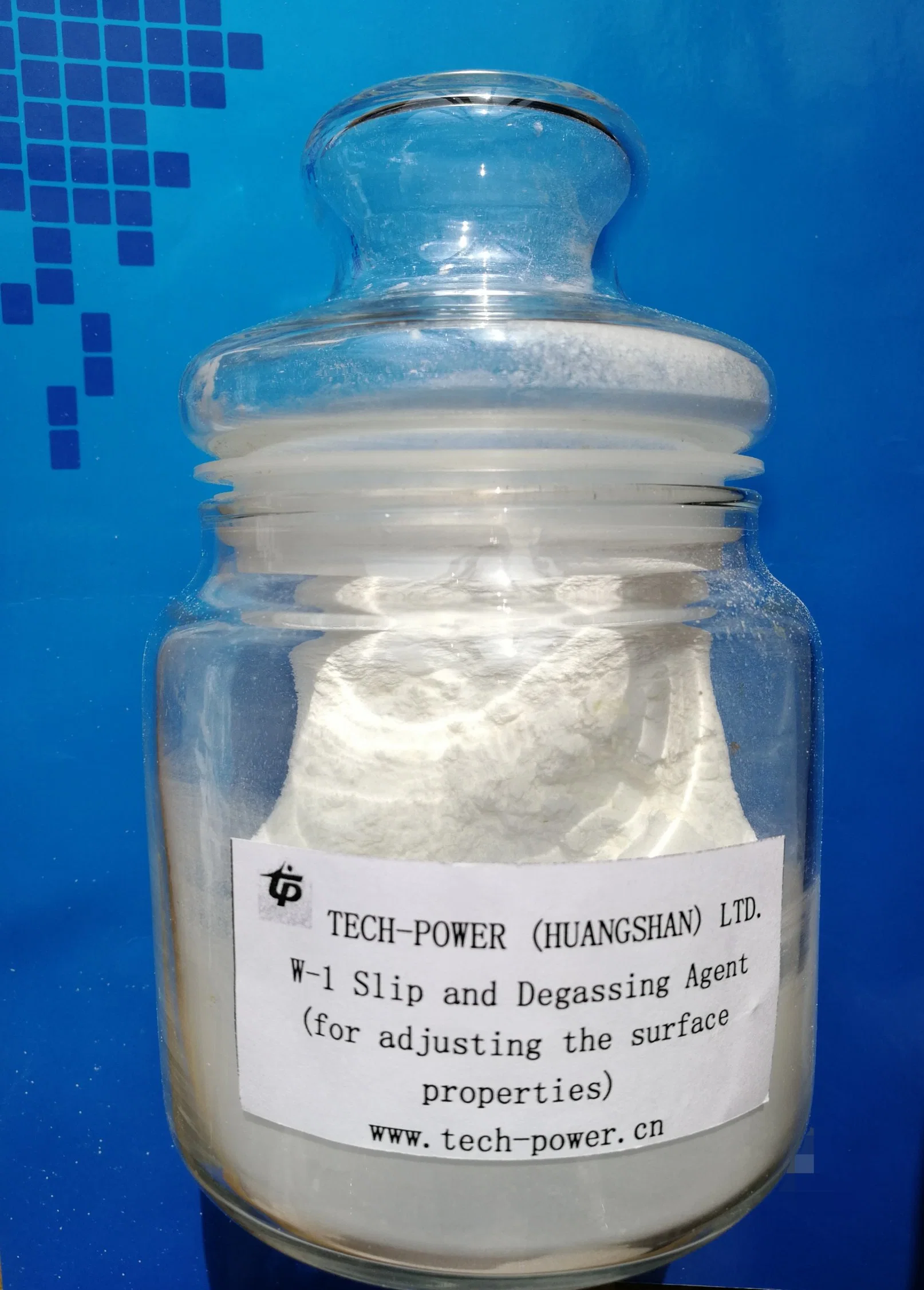 Proveedor de auxiliar de revestimiento antideslizante y Degass Defoamer W-1 Agente Endurecedor para recubrimiento de polvo