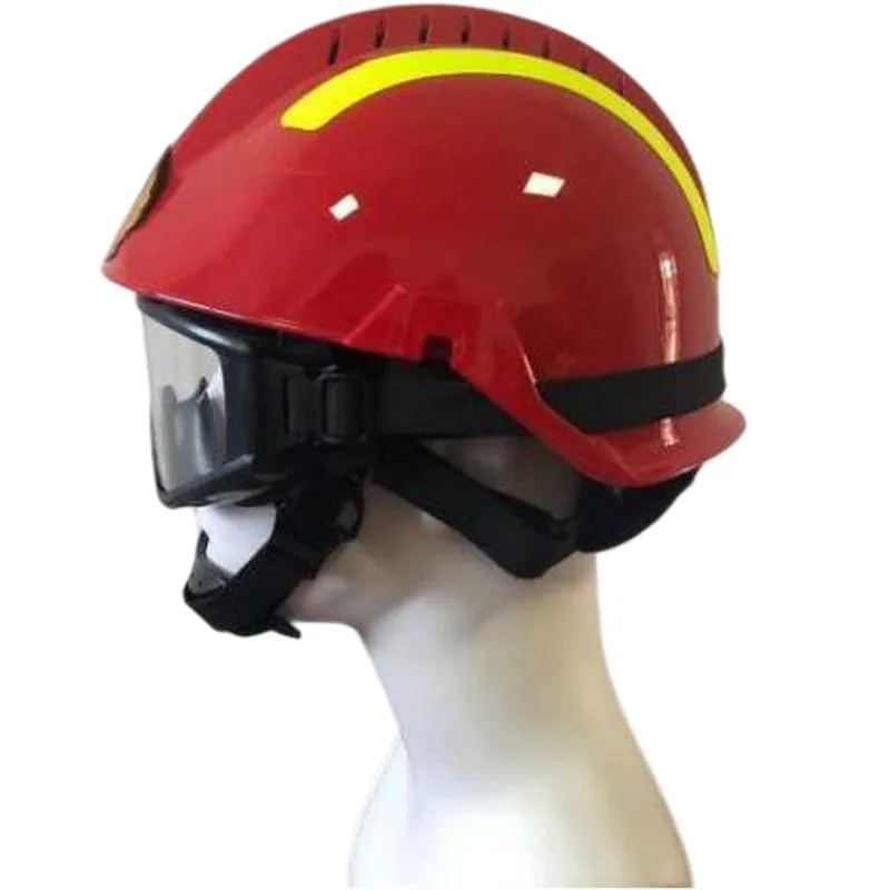 High quality/High cost performance  Red F2 Fire Fighting Fireman Firefighter Rescue Helmet