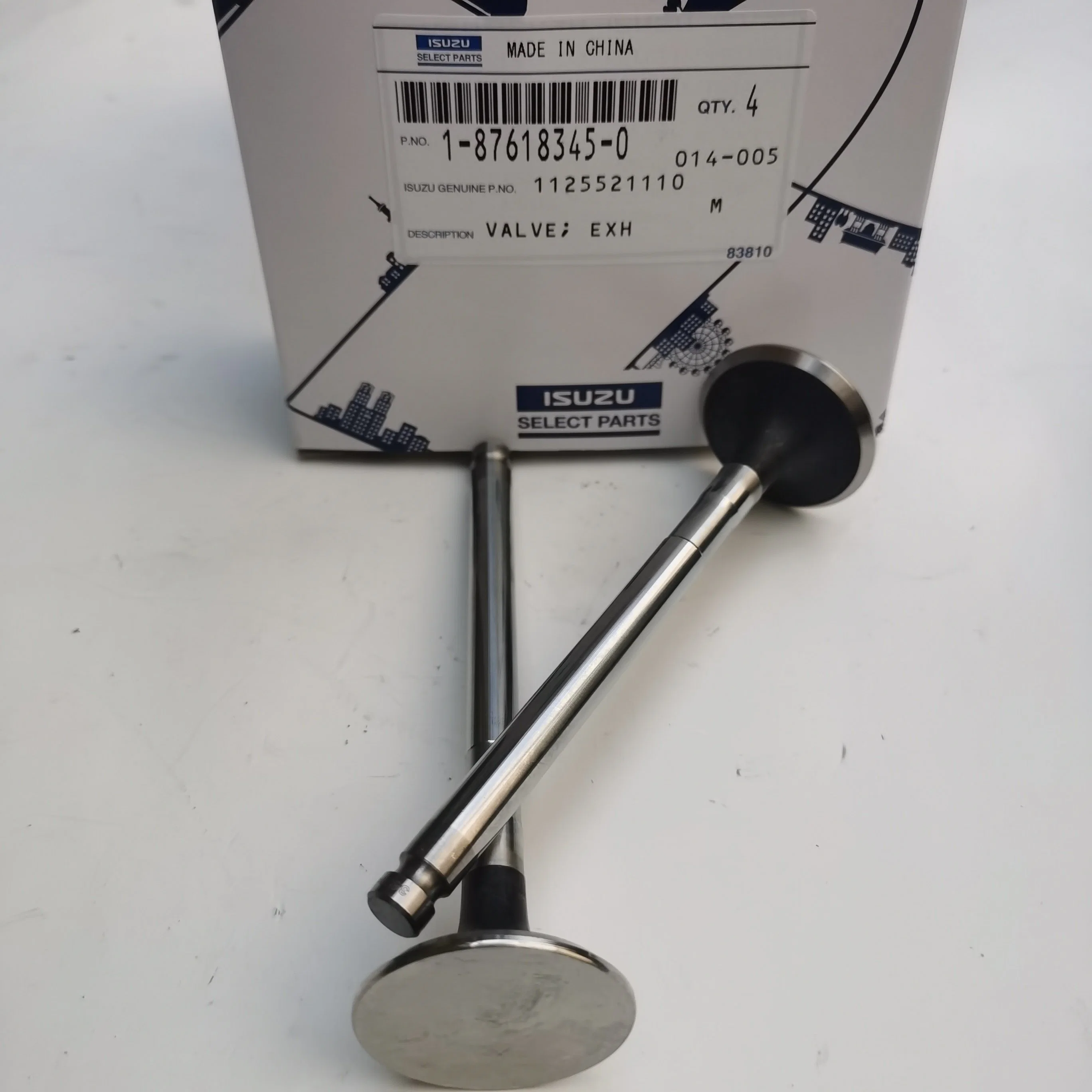 ISP Genuine 6bg1, 4bg1 1-12552-083-0, 1-87618345-0 Engine Exhaust Valves