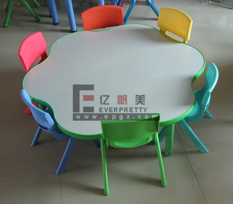 School Preschool Furniture Colorful Kids Metal Colorful Children Table and Chair Set