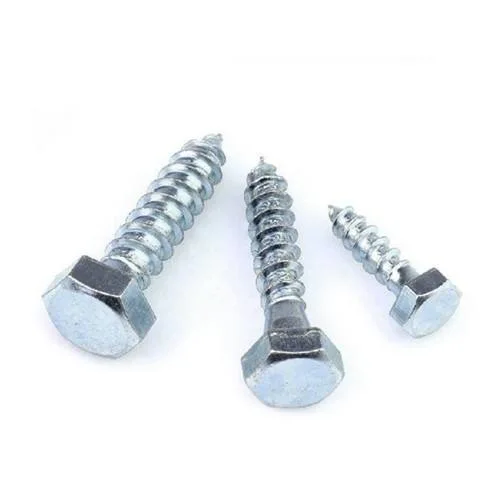 DIN571 Metric Hex Lag Head Wood Screws for Wooden Construction Coache Screw