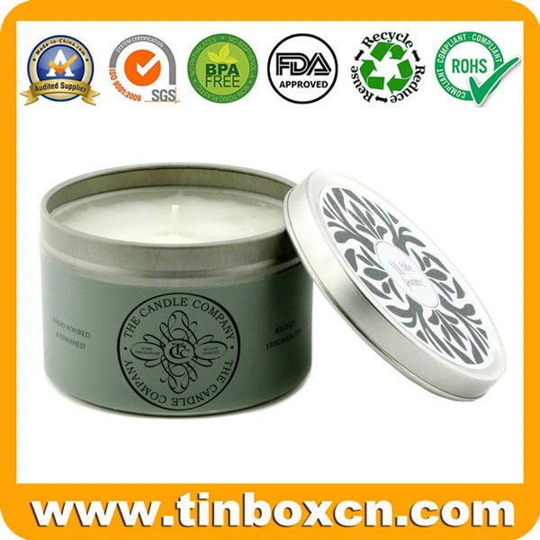 Empty Hot Sale 4oz Travel Candle Tin Can for Packing Wax