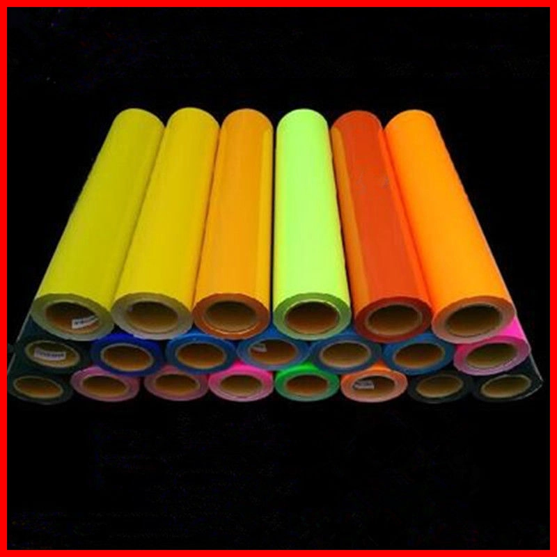 PU/PVC/Pet/Glitter/Flock/Fluorescent T-Shirt Heat Transfer Printing Film Vinyl