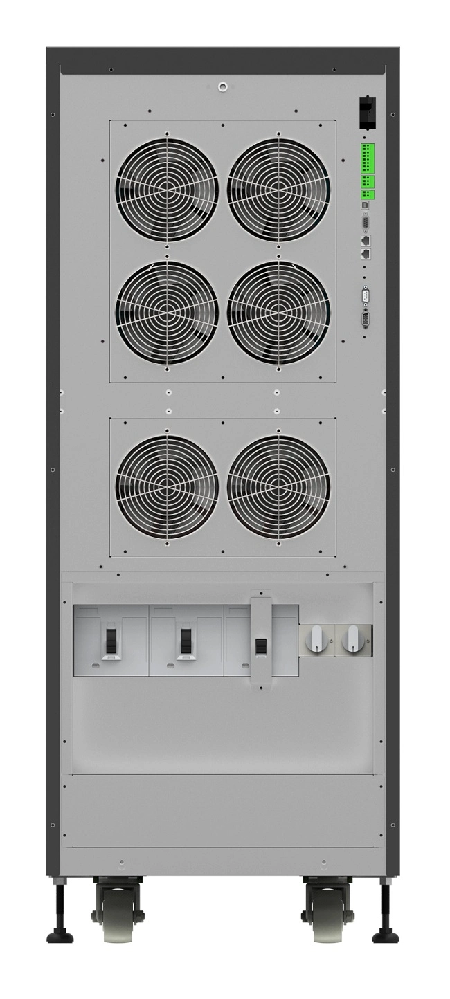 Las tres fases de onda sinusoidal de UPS UPS en línea con gran pantalla LCD