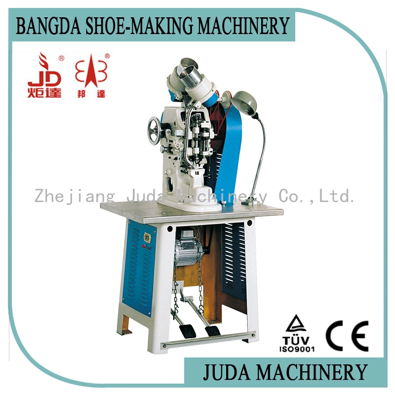 Máquina de costura de ilhós de dupla face de operação fácil Máquina de fabricação de calçados.