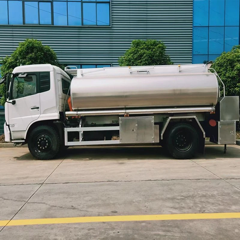 Dongfeng 4*2 Oil Tank Truck Diesel Fuel Tank Truck 8m3 Oil Truck for Sale