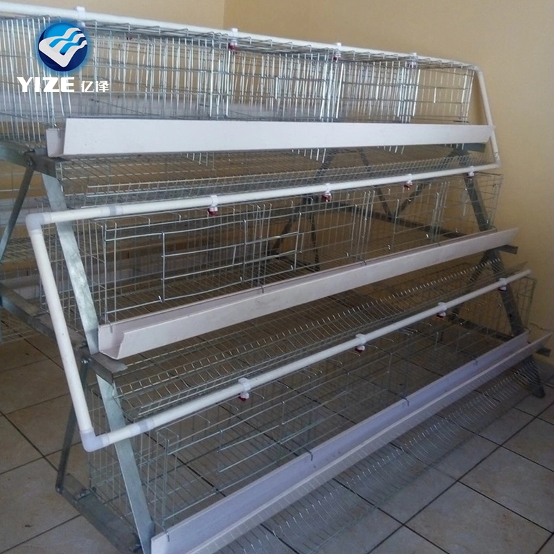 Factory Supply 3 Layer Electric Galvanized Chicken Cage for Sale