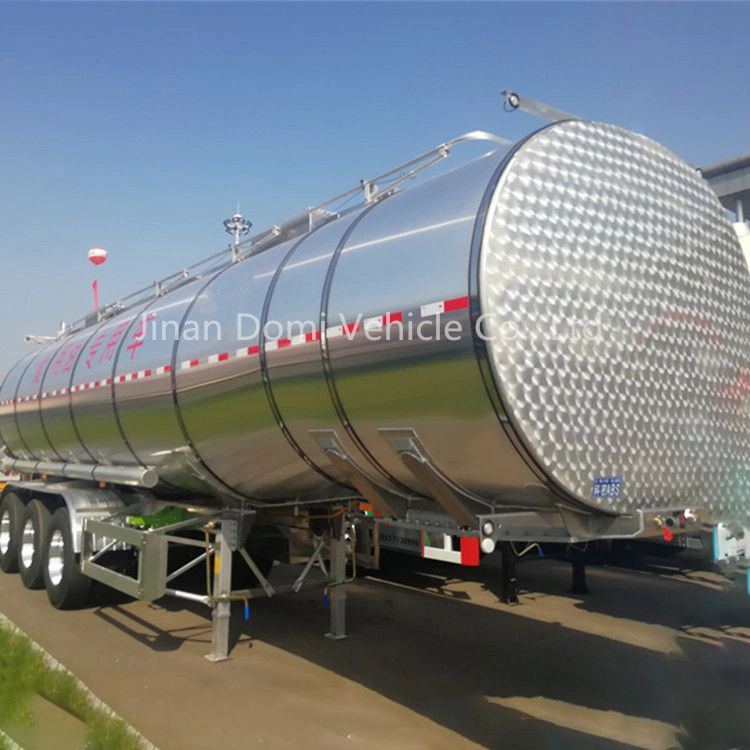 10000 Gallan Tanker Trailer in Stock Volume Optional Milk Transport or Other Food Tank Fuel Tanker Trailer