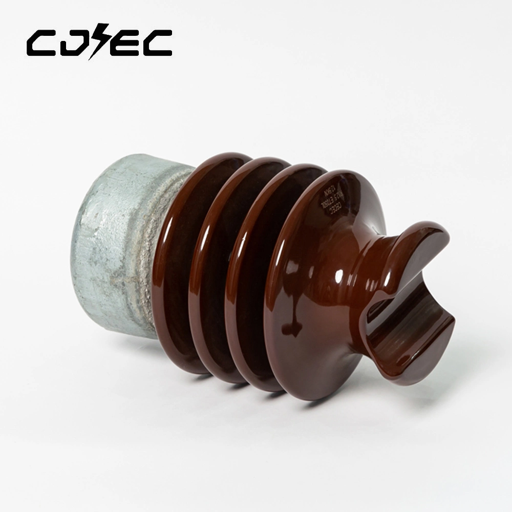 12.5kn 25kv 57-1 Porcelain Line Post Insulators for Transmission Lines