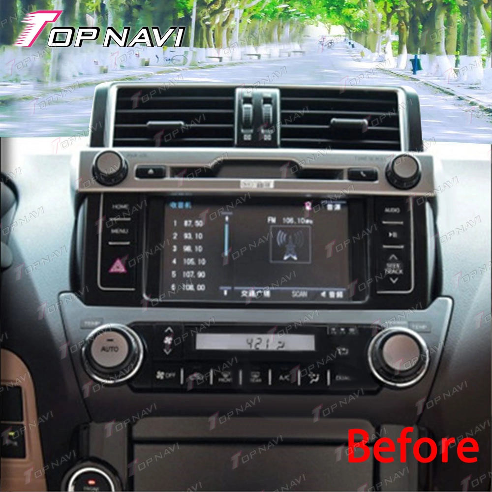 12,1 Zoll 2 DIN Doppel DIN Android 10,0 Auto DVD Player für GPS mit Bluetooth Universal Radio Stereo Audio Head Unit CarPlay für Toyota Prado 2010 - 2013