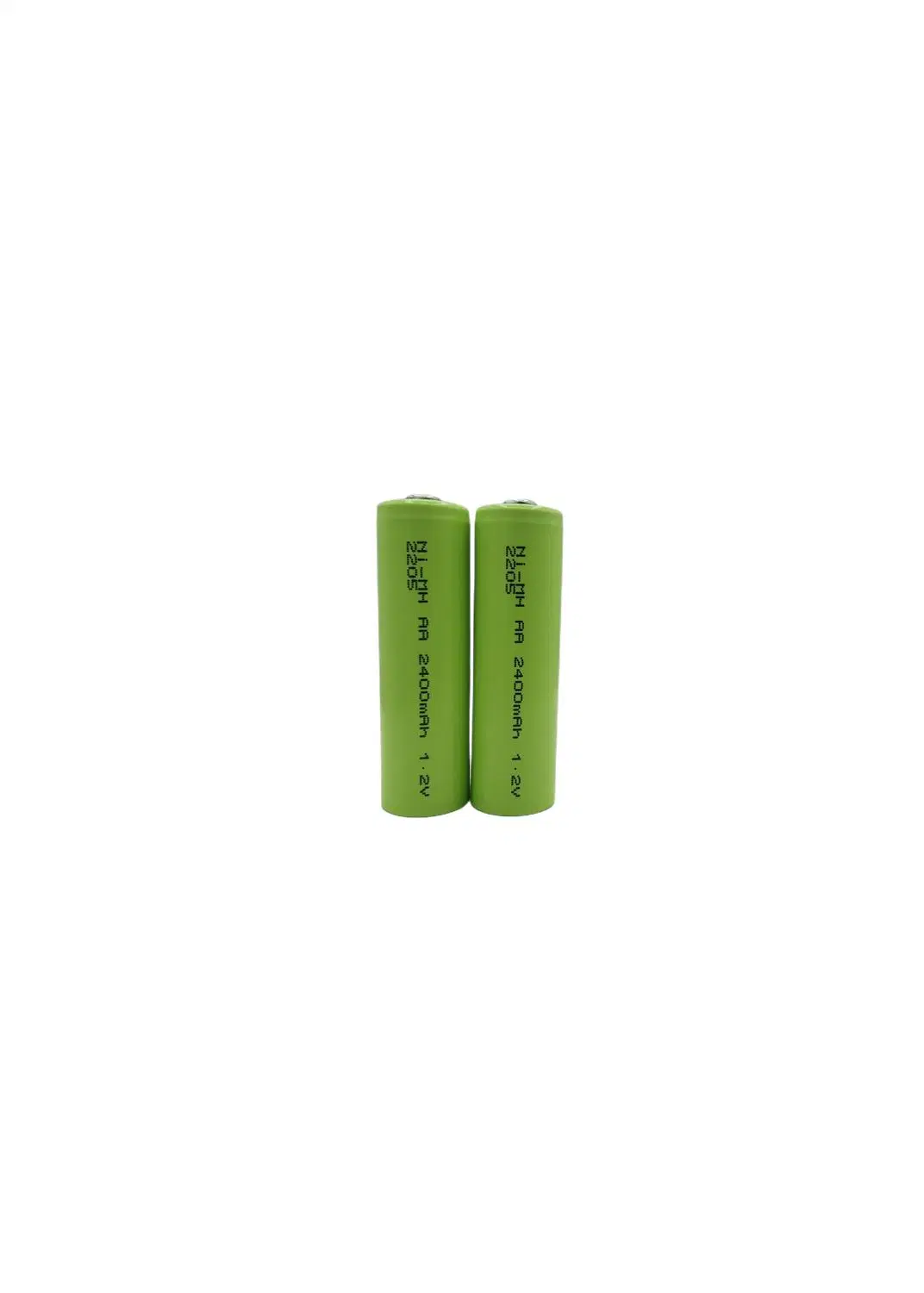 Primary Rechargeable Ni-MH Dry Battery AA 2400mAh 1.2V OEM Welcomed for Camera Toy LED Light Power Bank