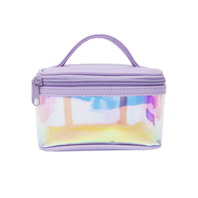 Tragbare Transparente Wasserdichte Große Kapazität Caddy Make-Up-Tasche Kosmetische Hülle