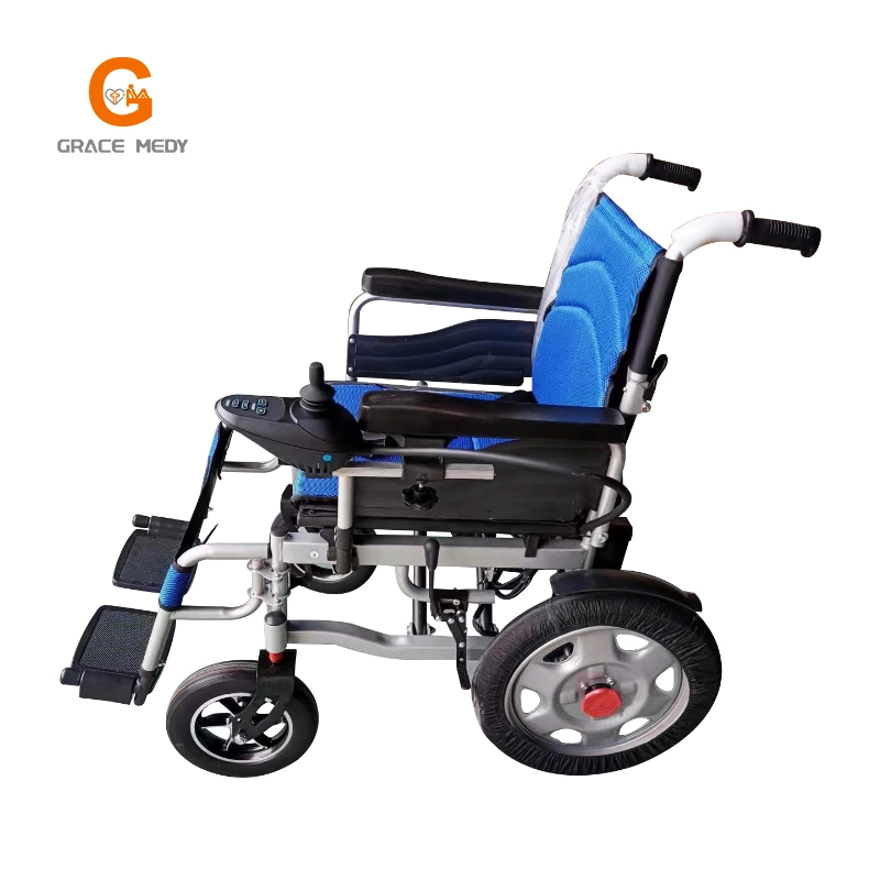 Health Care Supplies Foldable Hand Bike Wheelchair Cushion Scooter Electric Mobility Travel Wheelchair