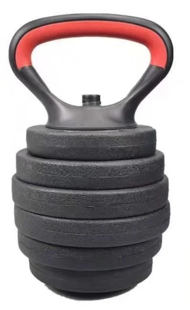 Juego de pesas ajustable Kettlebell Peso: 3-in-1 Kettlebells para el gimnasio en casa Entrenamiento de resistencia de cuerpo completo pérdida de peso Bueno para principiantes