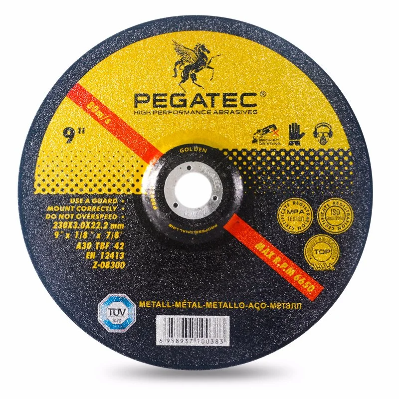 Pegatec 9" 230*3*22mm Ultra de corte de hierro y la Muela el doble de resistente