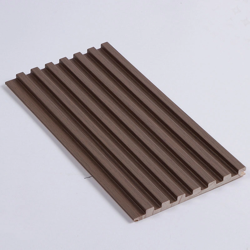 Eco-Friendly Cladding Panels Siding Interior Wall Interior Decoration 3D Fluted WPC Wall Panel Fluted Panels Wall Solid Wood