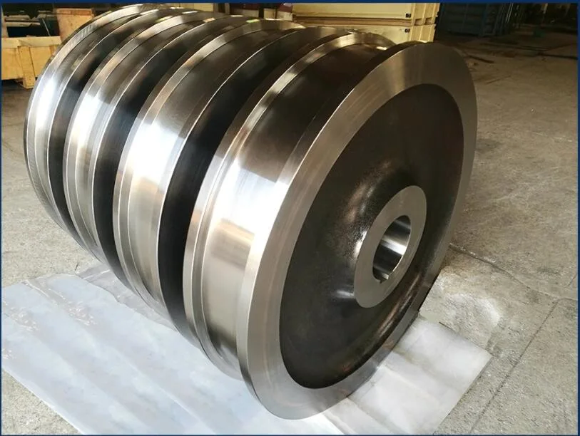 Customized Spare Parts Forging Stainless Steel Crane Wheel Overhead Crane Drive Wheels