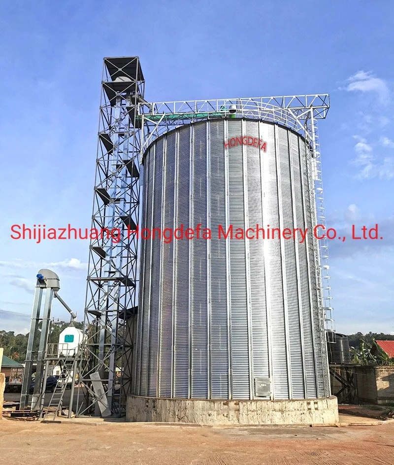 Perfect After-Sale Overseas Installation Services Steel Grain Silo